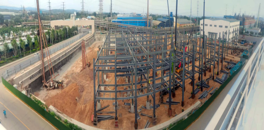 后處理廠房鋼結(jié)構(gòu)及土建施工工程